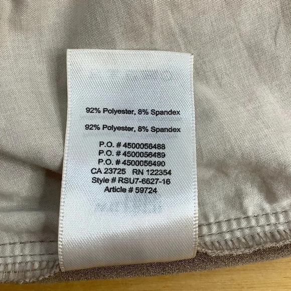 WILFRED FREE Tan Faux Suede Bloomer Shorts Size S - Picture 9 of 11